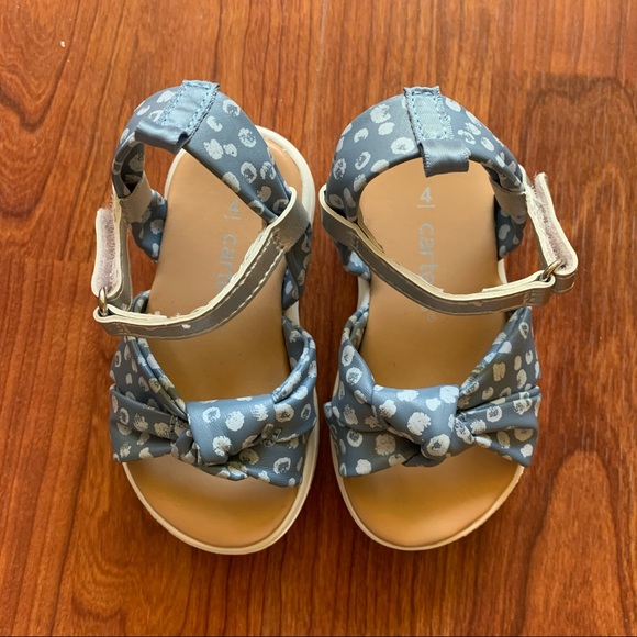 NWOT Carter’s Baby Sandals size 4 - Picture 2 of 7